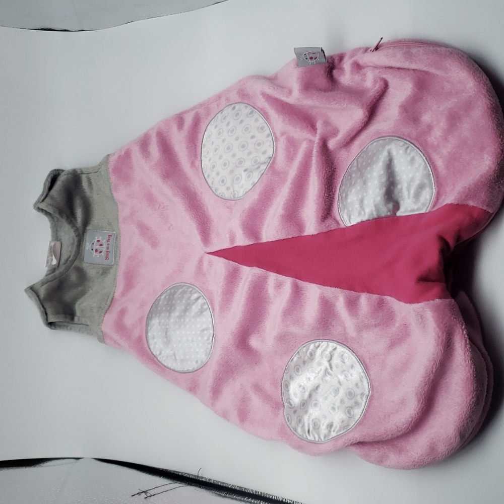 Baby Aspen, Snug As a Bug Ladybug Snuggle Sack, 0-6 Months